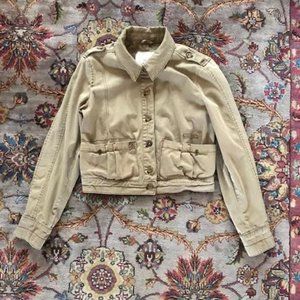 Y2K Anthropologie HEI/HEI  DISTRESSED JACKET